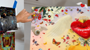 Honey Lips: David Krovblit Explains the Story Behind His Mixed Media Collage Art